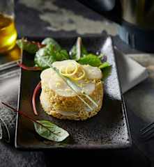 Mille-feuille de topinambour au quinoa