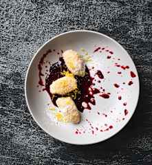Meyve Soslu, Lor ve İrmikli Gnocchi