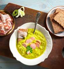 Zuppa di piselli secchi