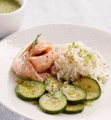 Filets de truite saumonée à la sauce sublime (Plaisir)