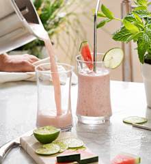Mojito de sandía y coco
