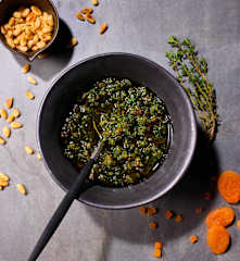Aprikosen-Gremolata