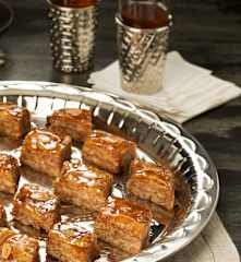 Pastelitos de miel libaneses (Baklavas) - Líbano