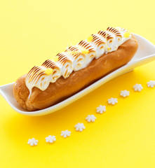 Eclairs façon tarte citron