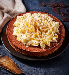 Tarta de chocolate con crema de Mascarpone y base de Amaretti