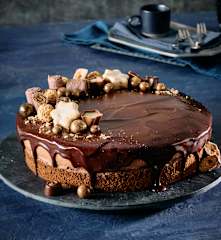 Schoko-Weihnachtstorte