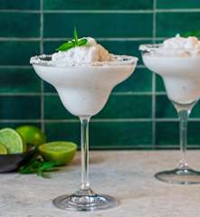 Frozen coconut Margarita