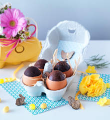 Œufs en chocolat de Pâques