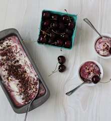 Cherry pickin' gelato