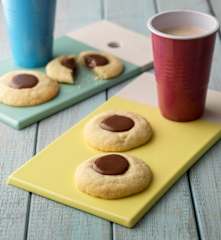 Chocolate Thumbprint Biscuits