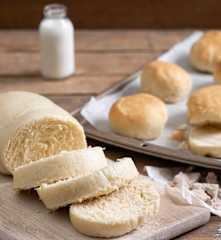 Bułki i knedel na parze