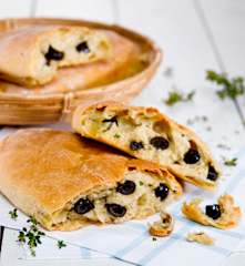 Ciabatta s olivami a tymiánem