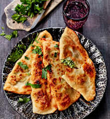 Gözleme mit Feta