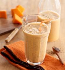 Smoothie potiron-noisette et graines de chia