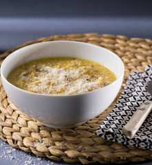 Zuppa di cous cous alla zucca