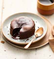 Coulant chocolat-cannelle