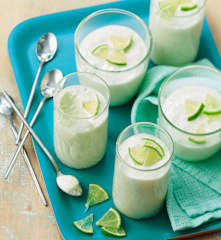 Mousse au citron vert façon mojito
