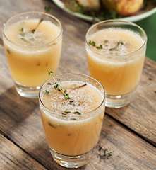 Mimosa de pera y tomillo