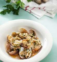 Clams marinières