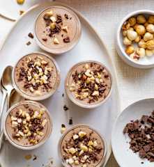 Crème dessert au gianduja