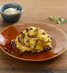 Tagliatelle fresche ai funghi porcini