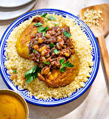 Couscous tfaya au poulet