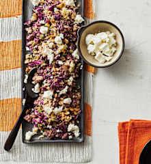 Rotkohl-Bulgur-Salat