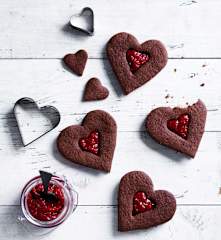 Chocolate spelt biscuits