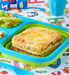 Sandwich horneado de pechuga de pavo