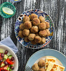 Greek Lamb Meatballs (Keftethes)