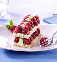 Raspberry Dacquoise