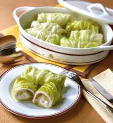 Involtini di verza capunet agrodolci