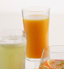 Néctar de manga e laranja