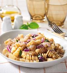 Fusilli e melanzane