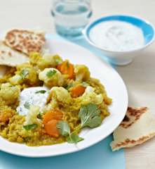 Blumenkohl-Linsen-Curry