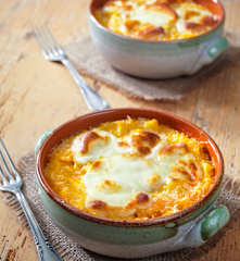 Pasta e patate con provola