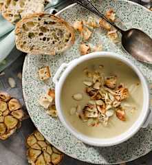 Krém z pečeného česneku