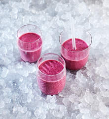 Brombeer-Buttermilch-Shake