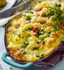 Erbsen-Express-Auflauf