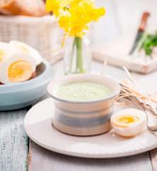 Zielony sos wielkanocny