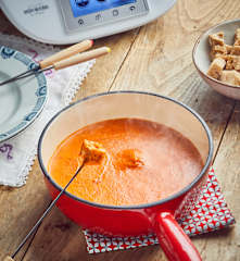 Fondue savoyarde à la tomate