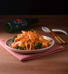 茄汁海鮮拌炒飯