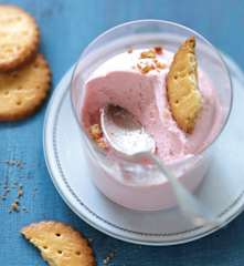 Menu express - Mousse de fraises au mascarpone