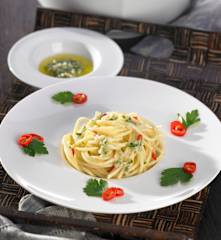 Aglio e Olio für Spaghetti