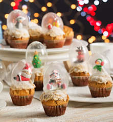 Cupcake bola de nieve