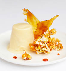 Popcorn Ice Cream Dessert