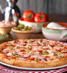 Pizza "come in pizzeria" (senza glutine)