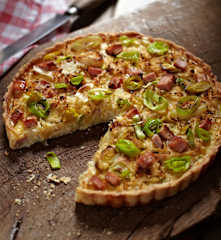 Quiche s kysaným zelím