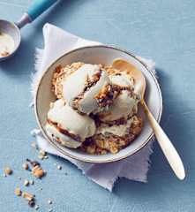 Erdnuss-Karamell-Eis