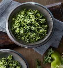 Grünkohl-Apfel-Salat